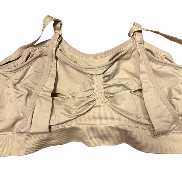 KINDRED BRAVELY XL Nursing Bras Pumping (set of 2) Beige Tan Soft Feeding - Picture 6 of 14